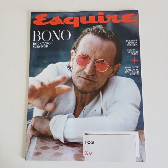 Esquire magazine Summer 2025 featuring Bono - Picture 1 of 1